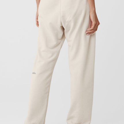 alo Women's Chill Sweatpant - Bone