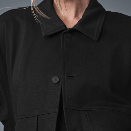 alo Women's Unisex One Up Jacket - Black