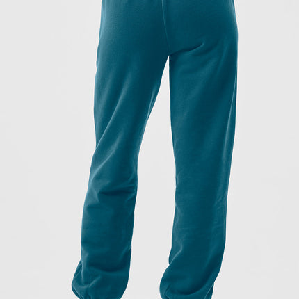 alo Women's Accolade Sweatpant - Oceanic Teal
