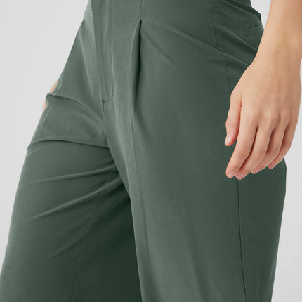 alo Women's Mid-Rise Showdown Trouser - Dark Cactus