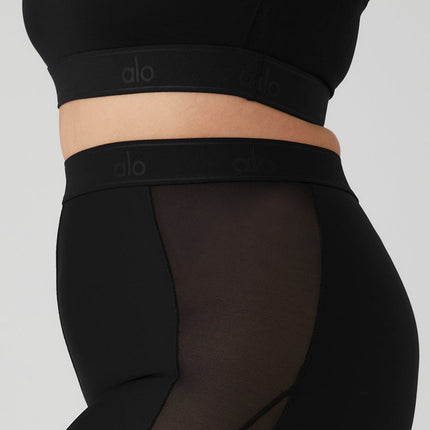 alo Women's Airlift High-Waist Ballet Dream Legging - Black