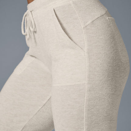 alo Women's Soho Sweatpant - Oatmeal Heather