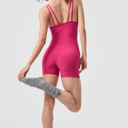 alo Women's Alosoft Suns Out Onesie - Pink Summer Crush