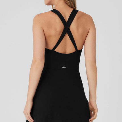 alo Women's Alosoft Showcase Dress - Black