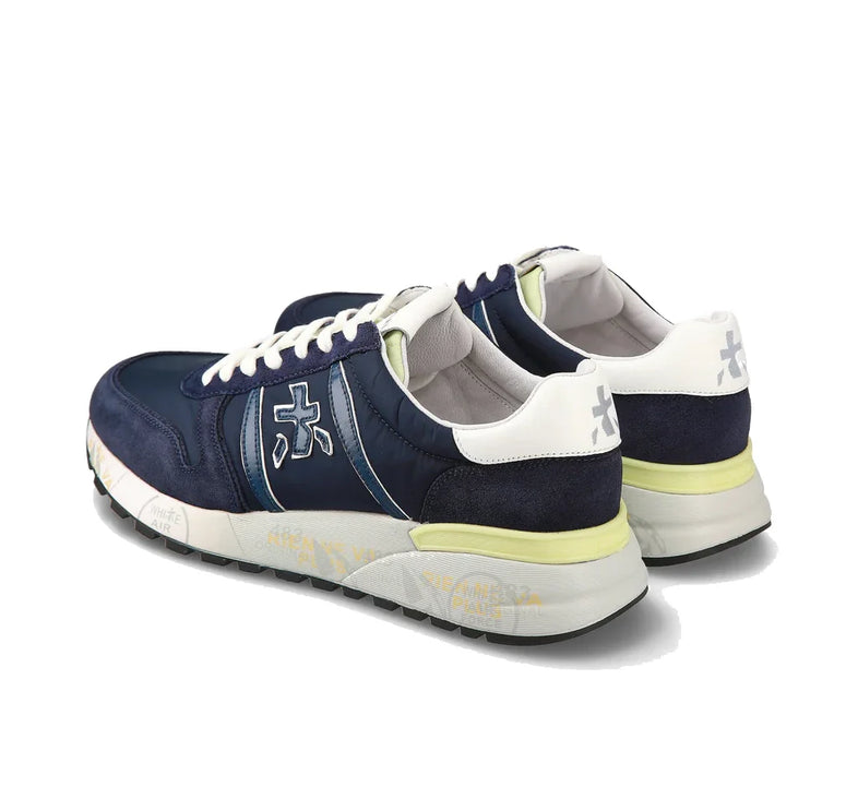 Premiata Men's Lander Sneakers Navy 6634