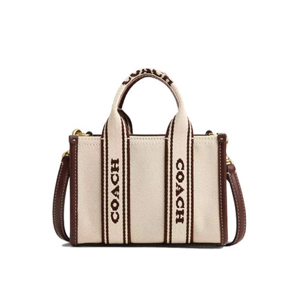 Coach Women's Smith Mini Tote Gold/Natural Multi