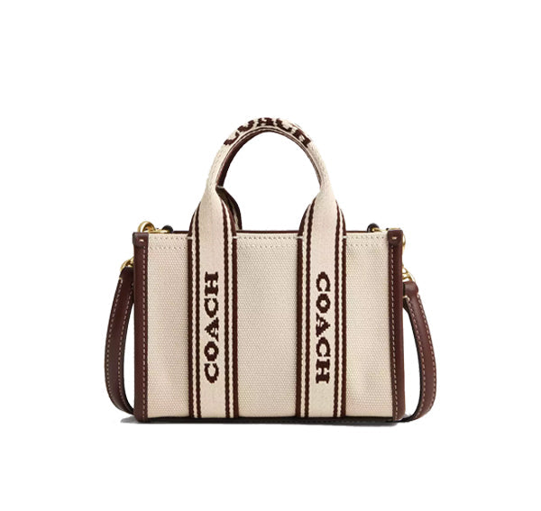 Coach Women's Smith Mini Tote Gold/Natural Multi