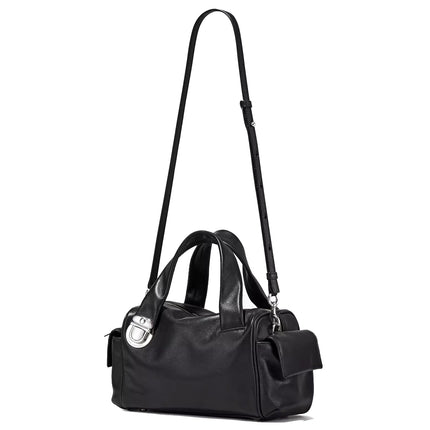 Marc Jacobs Women's The Pushlock Satchel Black