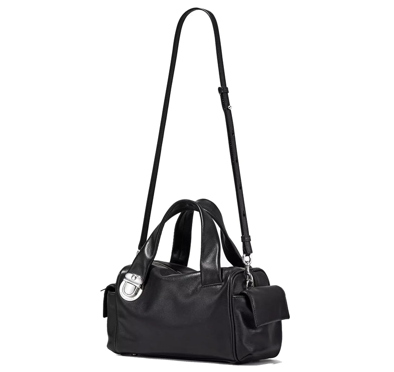 Marc Jacobs Women's The Pushlock Satchel Black