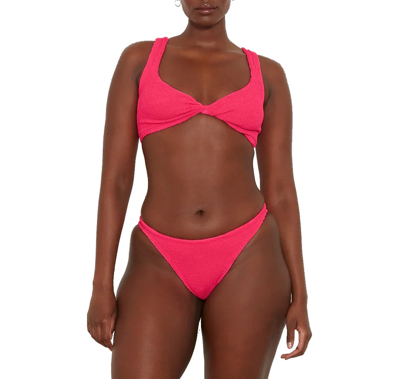 HUNZA G Women's Juno Bikini Hot Pink