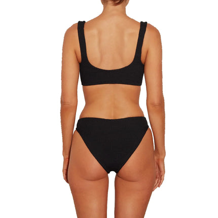 HUNZA G Women's Bonnie Bikini Black