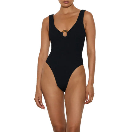 HUNZA G Women's Celine Swim Black