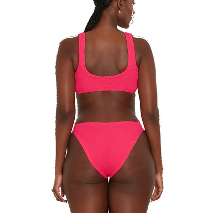 HUNZA G Women's Juno Bikini Hot Pink