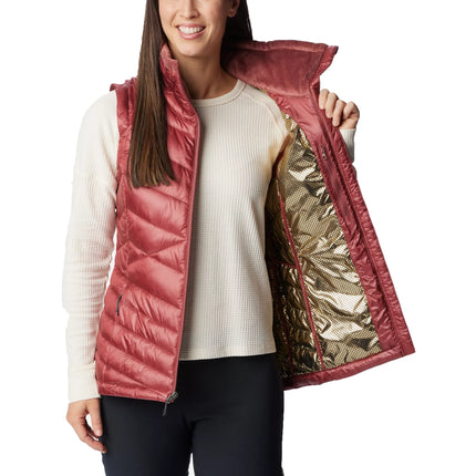 Columbia Women's Joy Peak Insulated Vest Night Wave Beetroot