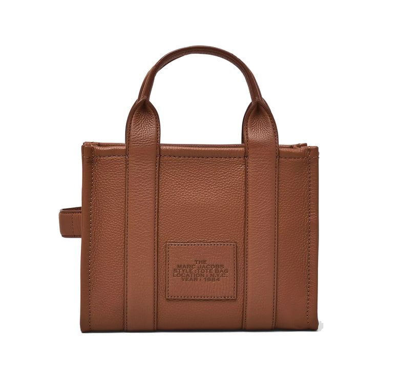 Marc Jacobs Women's The Leather Medium Tote Bag Argan Oil