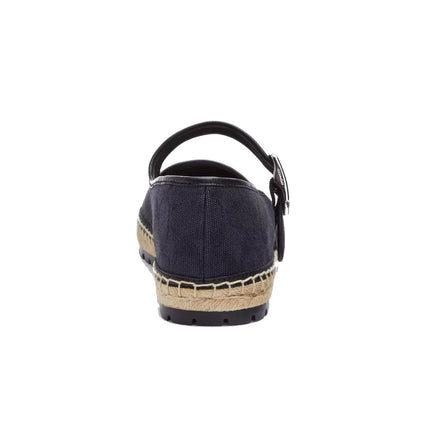 Coach Women's Courtney Espadrille In Signature Canvas Black