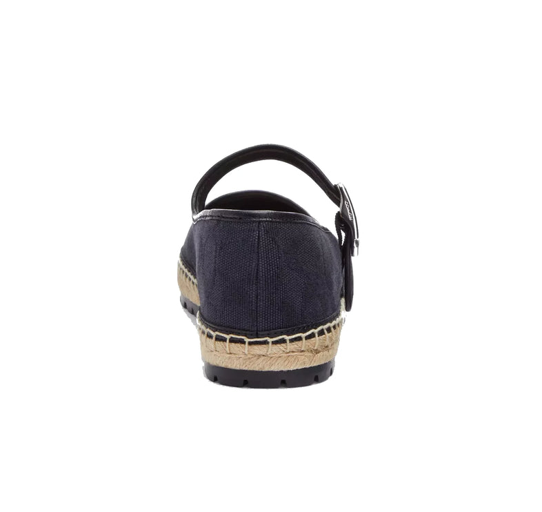 Coach Women's Courtney Espadrille In Signature Canvas Black