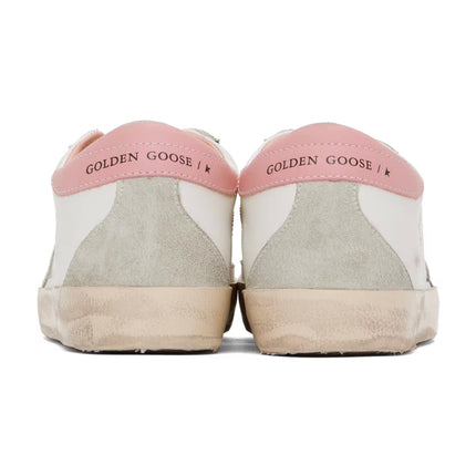 Golden Goose Women's Super Star Sneakers White/Grey/Pink