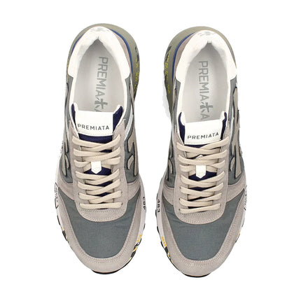 Premiata Men's Mick Sneakers Gray/Blue 6611