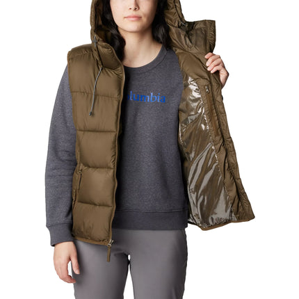 Columbia Women's Pike Lake II Insulated Vest Olive Green