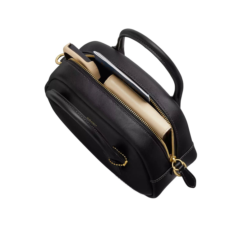 Coach Women's Borough Bowling Bag Brass/Black