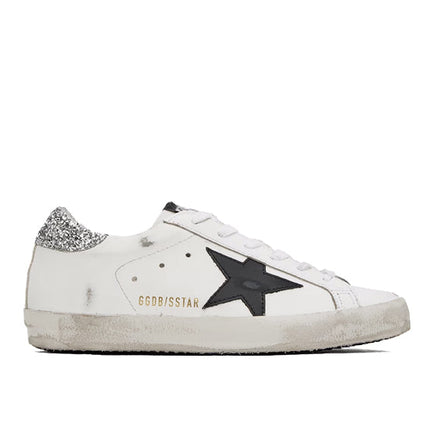 Golden Goose Women's Super Star Sneakers White/Black/Shine