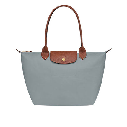 Longchamp Women's Le Pliage Original M Tote Bag Steel