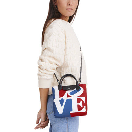 Longchamp Women's Longchamp x Robert Indiana Xs White