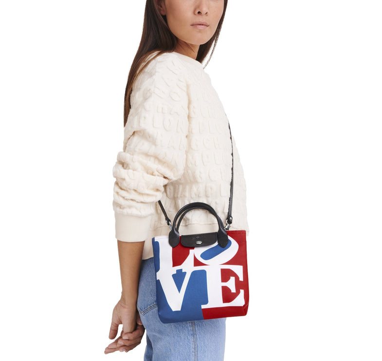 Longchamp Women's Longchamp x Robert Indiana Xs White