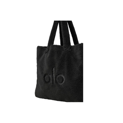 Alo Yoga Women's Foxy Sherpa Tote Black