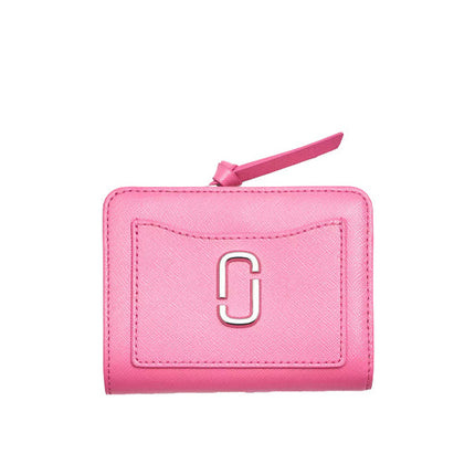 Marc Jacobs Women's The Utility Snapshot Mini Compact Wallet Petal Pink