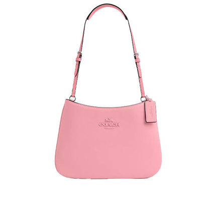 Coach Women's Penelope Shoulder Bag Silver/Flower Pink