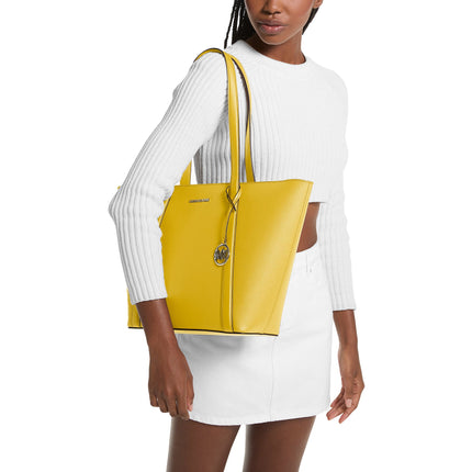 Michael Kors Women's Pratt Large Tote Bag Golden Yellow