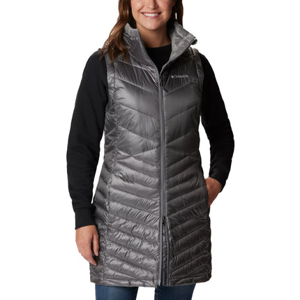 Columbia Women's Joy Peak Long Vest City Grey