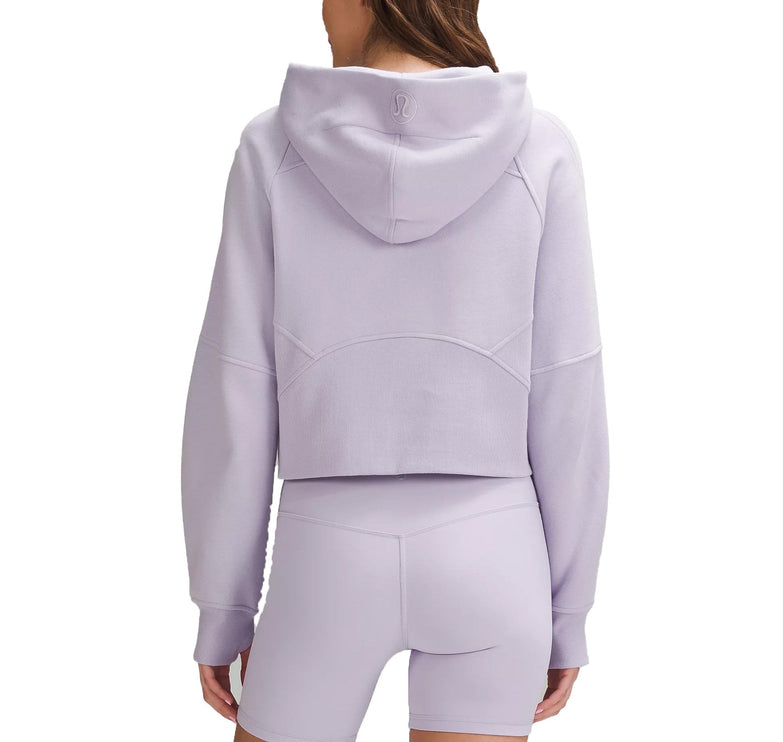 lululemon Women's Scuba Oversized Half Zip Hoodie Lilac Ether