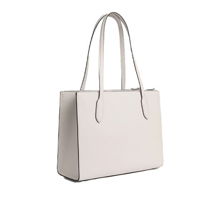 Coach Women's Nina Tote Silver/Chalk