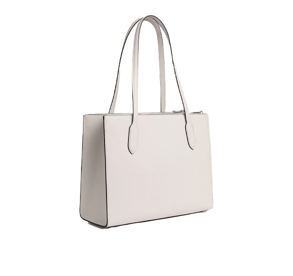 Coach Women's Nina Tote Silver/Chalk