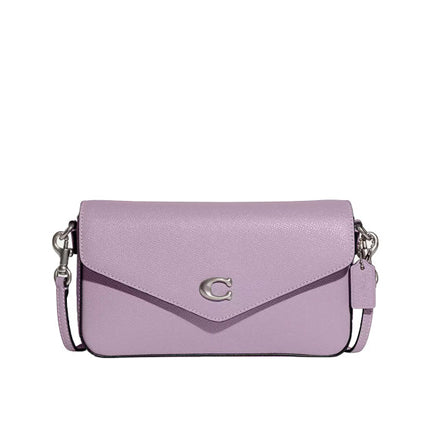 Coach Women's Wyn Crossbody Bag Silver/Soft Purple