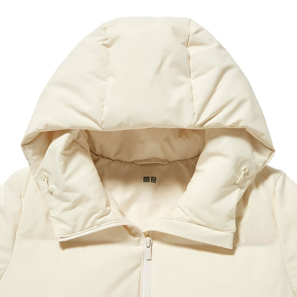 Uniqlo Women's Seamless Down Parka (Nanodesign) 01 Off White