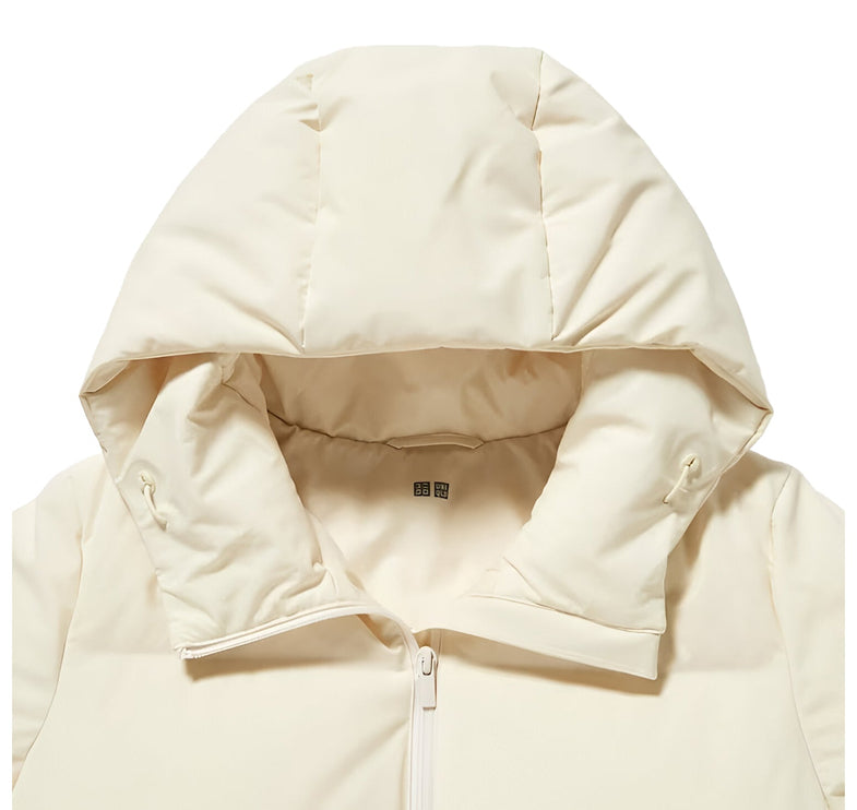 Uniqlo Women's Seamless Down Parka (Nanodesign) 01 Off White