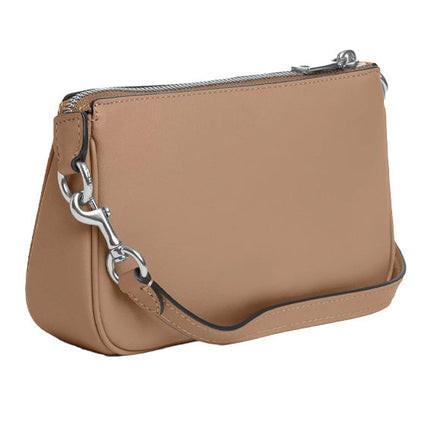 Coach Women's Nolita 19 Silver/Taupe - Ready to Ship