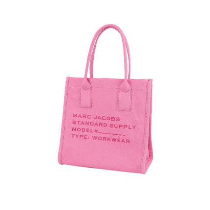 Marc Jacobs Women's Canvas Supply Standart Tote Bag Candy Pink