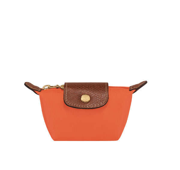 Longchamp Women's Le Pliage Original Coin Purse Orange