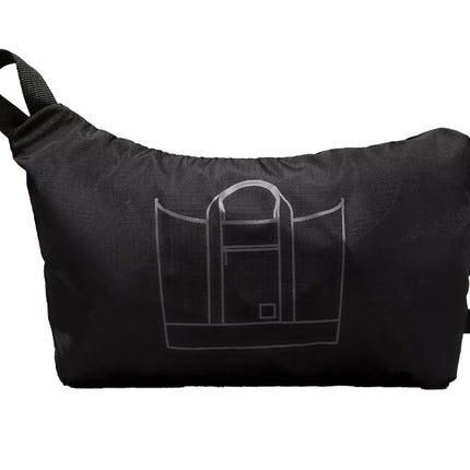 lululemon Unisex Packable Tote Bag 32L Black Traverse Grey