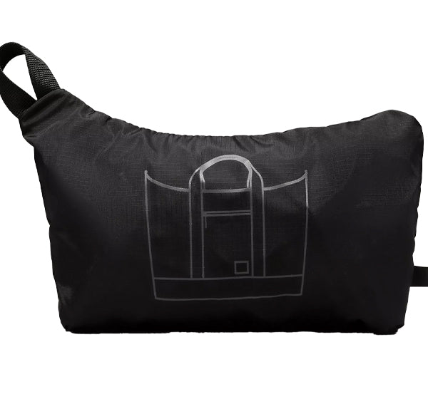 lululemon Unisex Packable Tote Bag 32L Black Traverse Grey