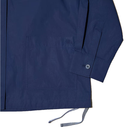 Uniqlo Unisex Light Cotton Oversized Jacket 68 Blue