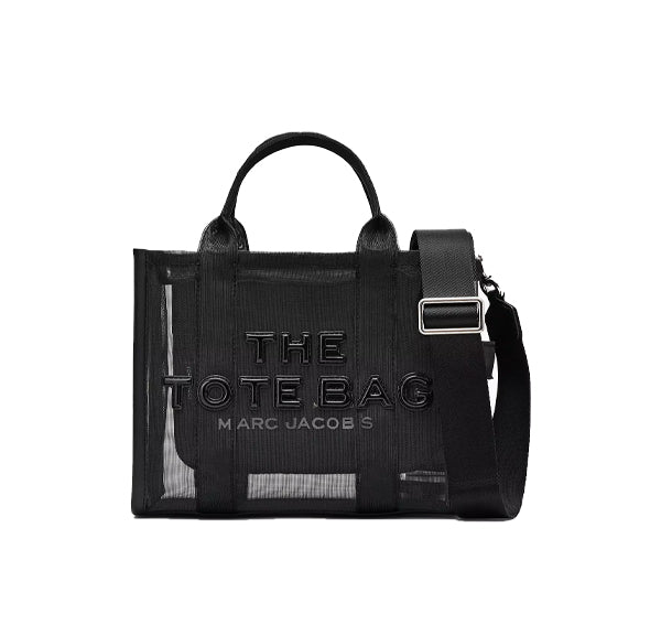 Marc Jacobs Women's The Mesh Small Tote Bag Blackout