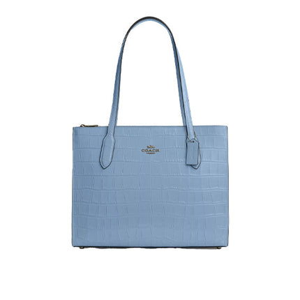 Coach Women's Nina Tote Gunmetal/Cornflower