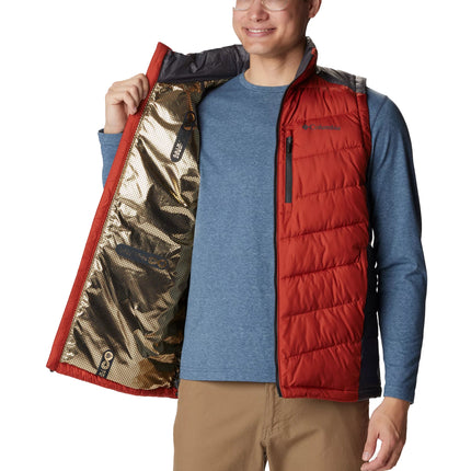 Columbia Men's Labyrinth Loop Vest Warp Red Shark