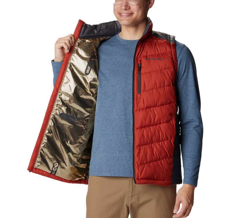 Columbia Men's Labyrinth Loop Vest Warp Red Shark